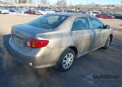 2009 Toyota Corolla Le from USA, damaged, VIN 1NXBU40E89Z076485